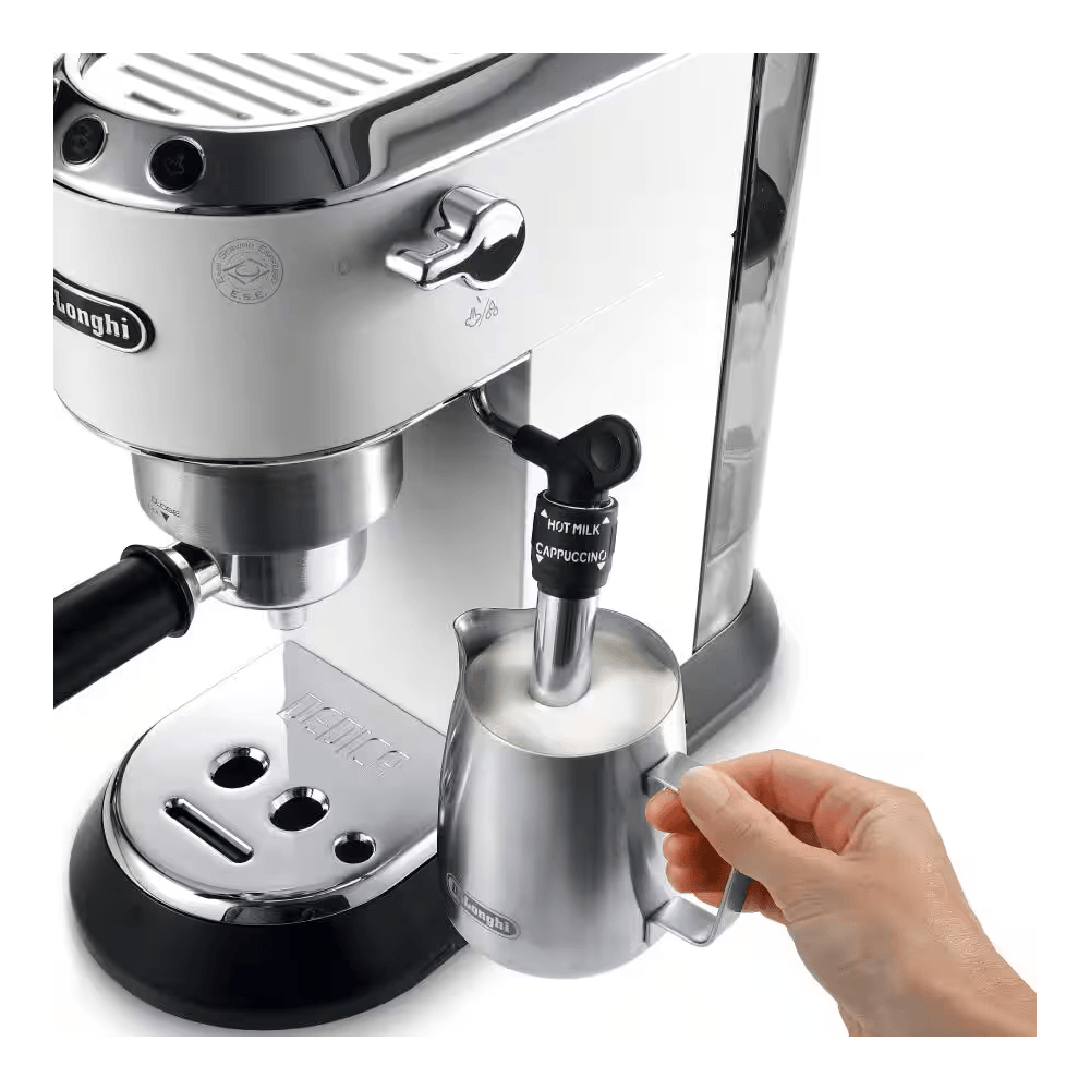 ყავის აპარატი DeLonghi EC685.W, 1300W, 1.1L, Coffee Machine, White