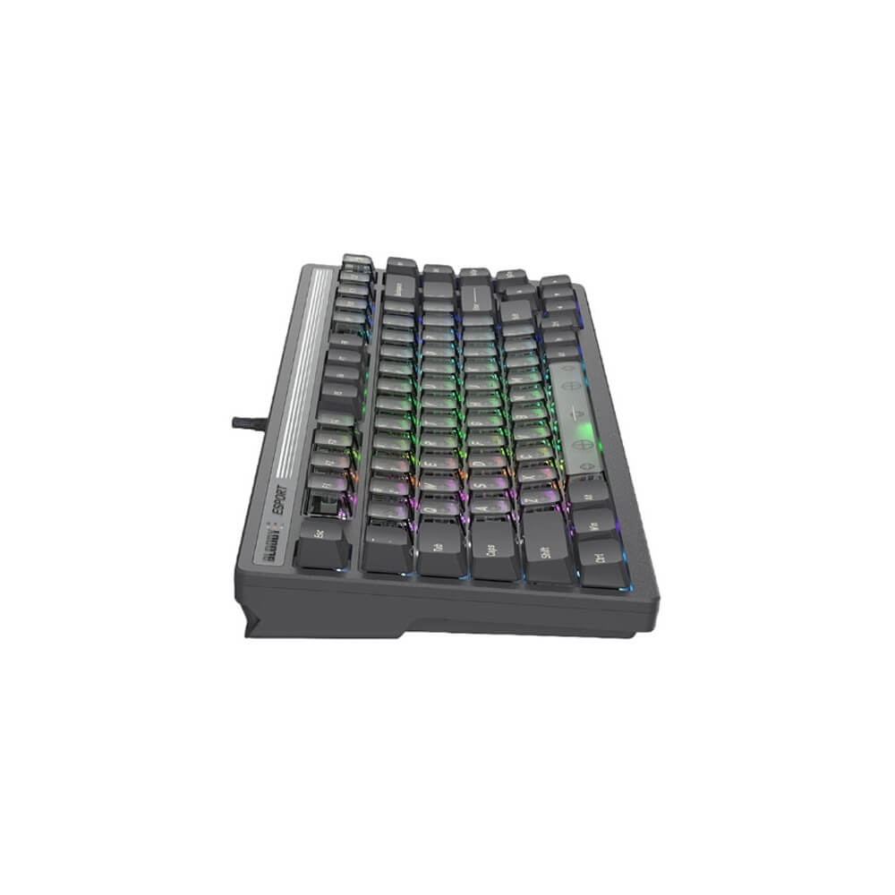 კლავიატურა A4Tech Bloody LK72R, Wired, RGB, USB, Gaming Mechanical Keyboard, Grey