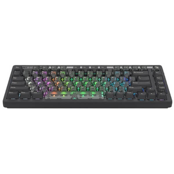 Gaming Mechanical Keyboard A4Tech Bloody LK72R, Wired, RGB, USB, Grey