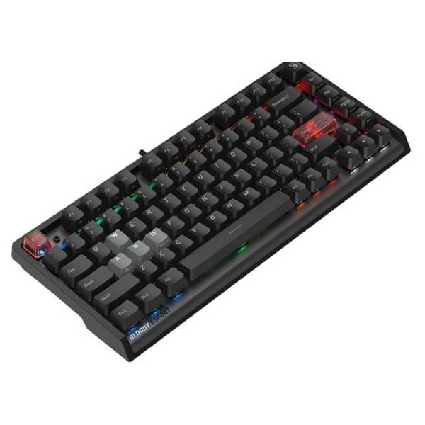 Mechanical Gaming Keyboard A4Tech Bloody LK70, Wired, USB, Black