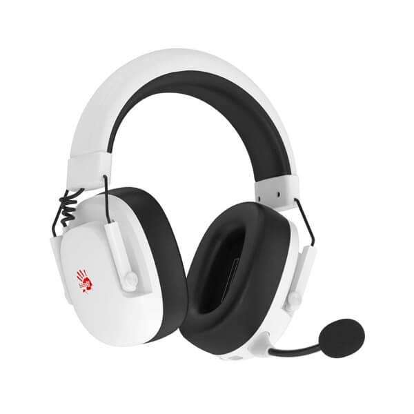 Headset A4tech Bloody GR585, Wireless, Bluetooth, USB, White