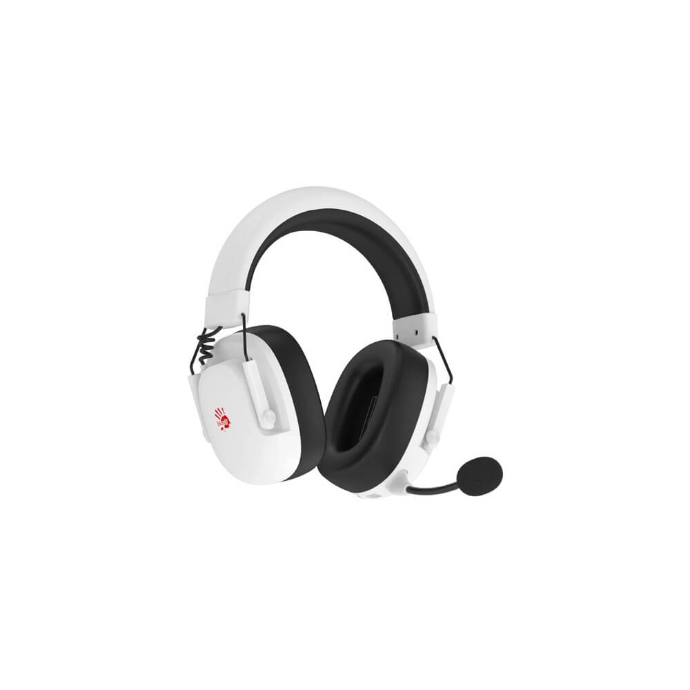 Headset A4tech Bloody GR585, Wireless, Bluetooth, USB, White