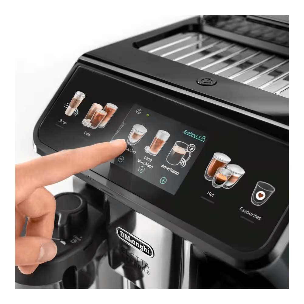 DeLonghi ECAM450.55.G, 1450W, 1.8L, Coffee Machine, Grey