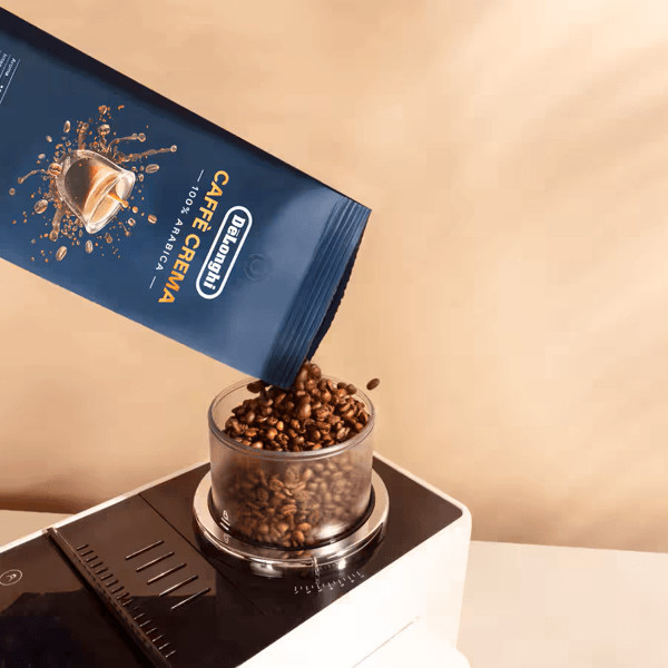 ყავის მარცვლები DeLonghi DLSC618 Caffè Crema, 1Kg, Coffee Beans