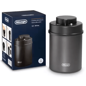 Vacuum Coffee Canister DeLonghi DLSC071, 1.5L, Black