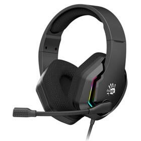 ყურსასმენი A4tech Bloody G260, Headset, Wired, 3.5mm, USB, Black