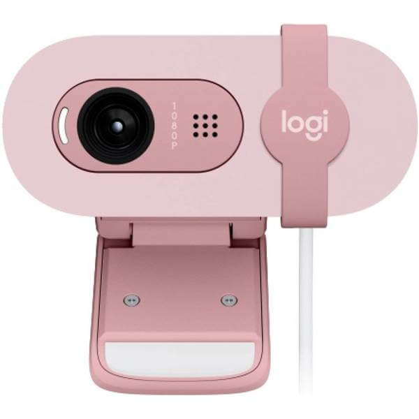 Webcam Logitech L960-001623 BRIO 100, FHD, Built-in Microphone, Rose