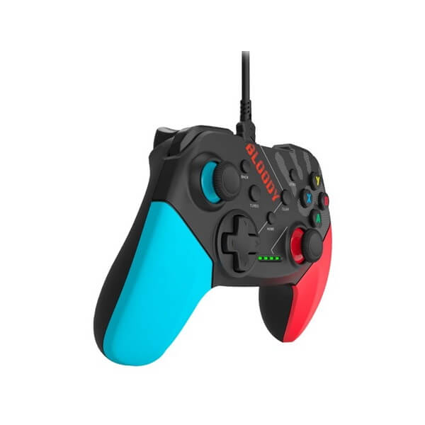 Controller For PlayStation 3 A4Tech Bloody GP30, Wired, USB, Blue