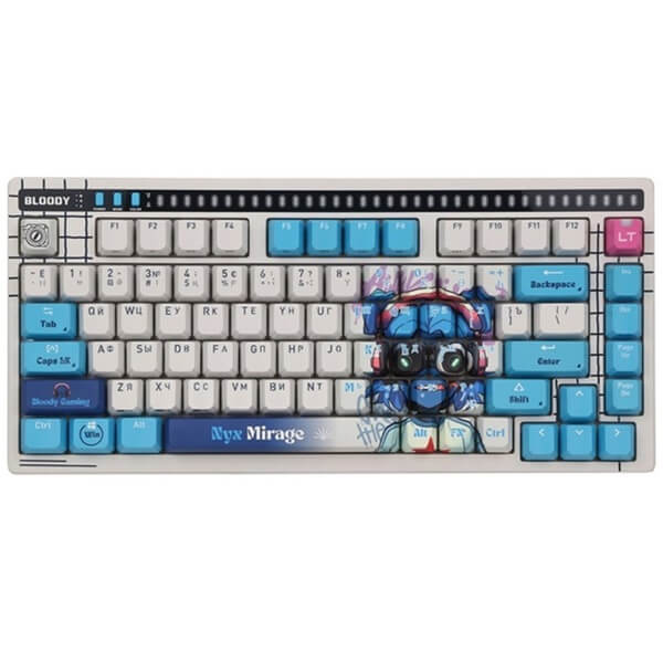 Gaming Mechanical Keyboard A4tech Bloody AT75, Wired, USB, Nyx Mirage