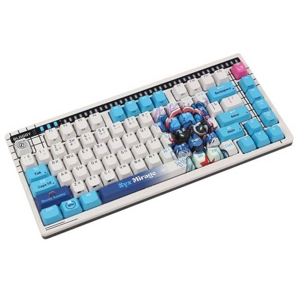 Gaming Mechanical Keyboard A4tech Bloody AT75, Wired, USB, Nyx Mirage
