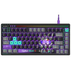 Gaming Mechanical Keyboar A4tech Bloody AT75, Wired, USB, Cypher Ghost
