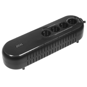 UPS Powercom WOW-1000U, Offline, 1000VA/500W, 4×Schuko, USB, RJ11/RJ45, Black