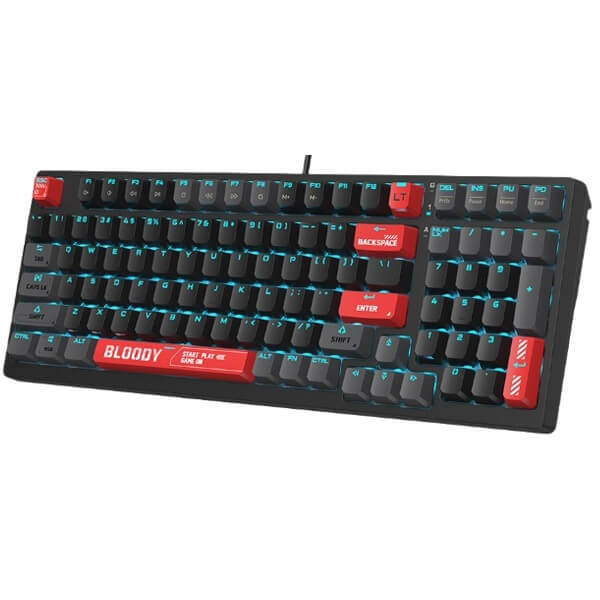 Gaming Keyboard A4tech Bloody AT98, Wired, USB, Bloody Red
