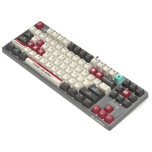 Gaming Mechanical Keyboard A4tech Bloody S87, Wired, USB, Pixels Red