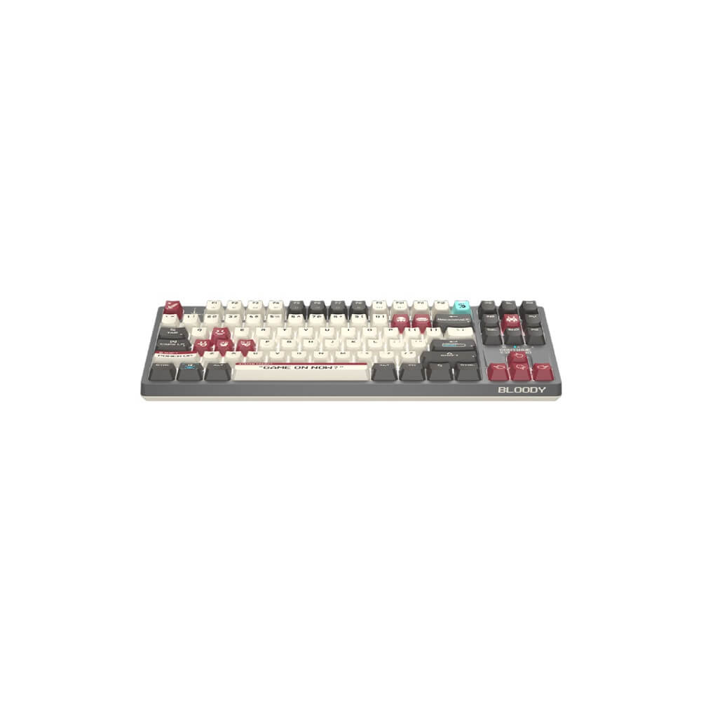 Gaming Mechanical Keyboard A4tech Bloody S87, Wired, USB, Pixels Red