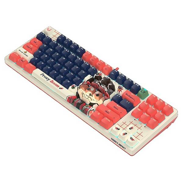 Gaming Mechanical Keyboard A4tech Bloody AT87, Wired, USB, RGB, Proxy Boom