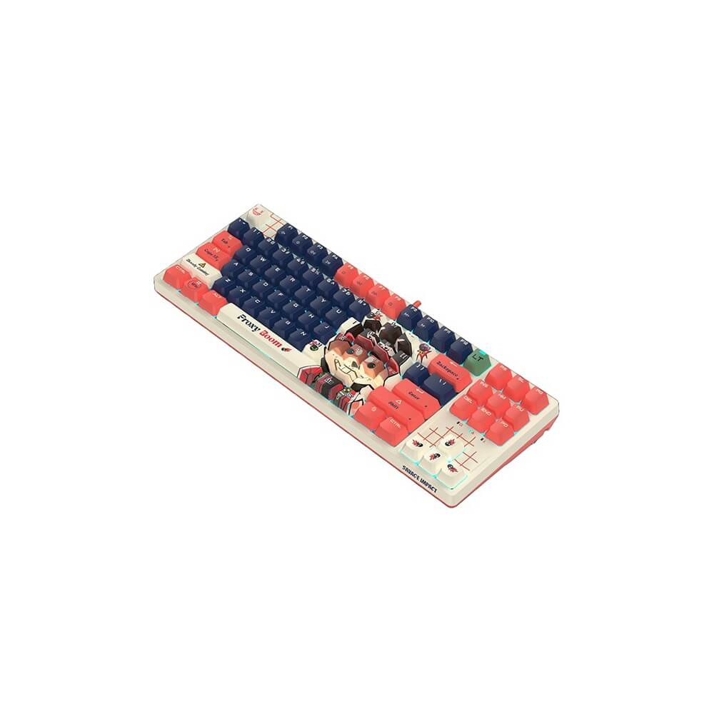 კლავიატურა A4tech Bloody AT87, Wired, USB, RGB, Gaming Mechanical Keyboard, Proxy Boom