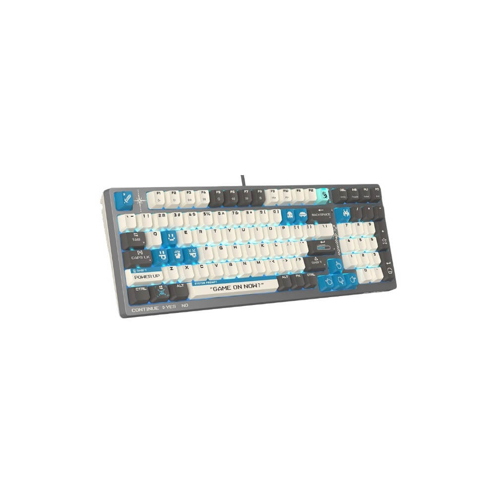 კლავიატურა A4tech Bloody S98, Wired, USB, Gaming Mechanical Keyboard, Pixels Blue