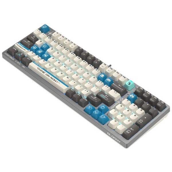 Gaming Mechanical Keyboard A4tech Bloody S98, Wired, USB, Pixels Blue