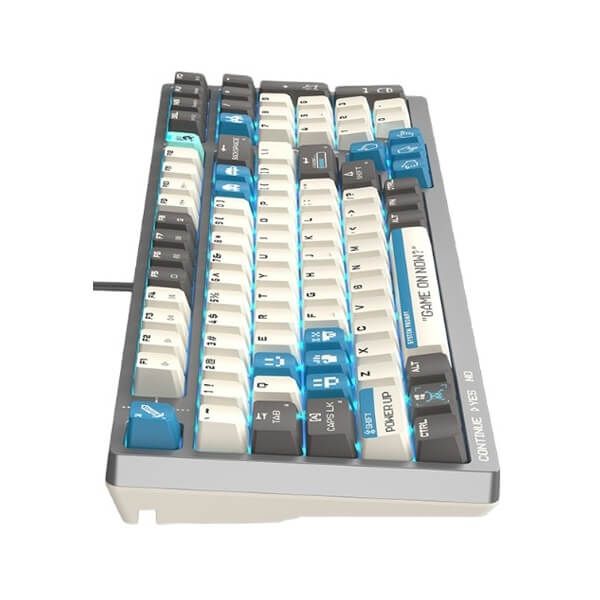 Gaming Mechanical Keyboard A4tech Bloody S98, Wired, USB, Pixels Blue