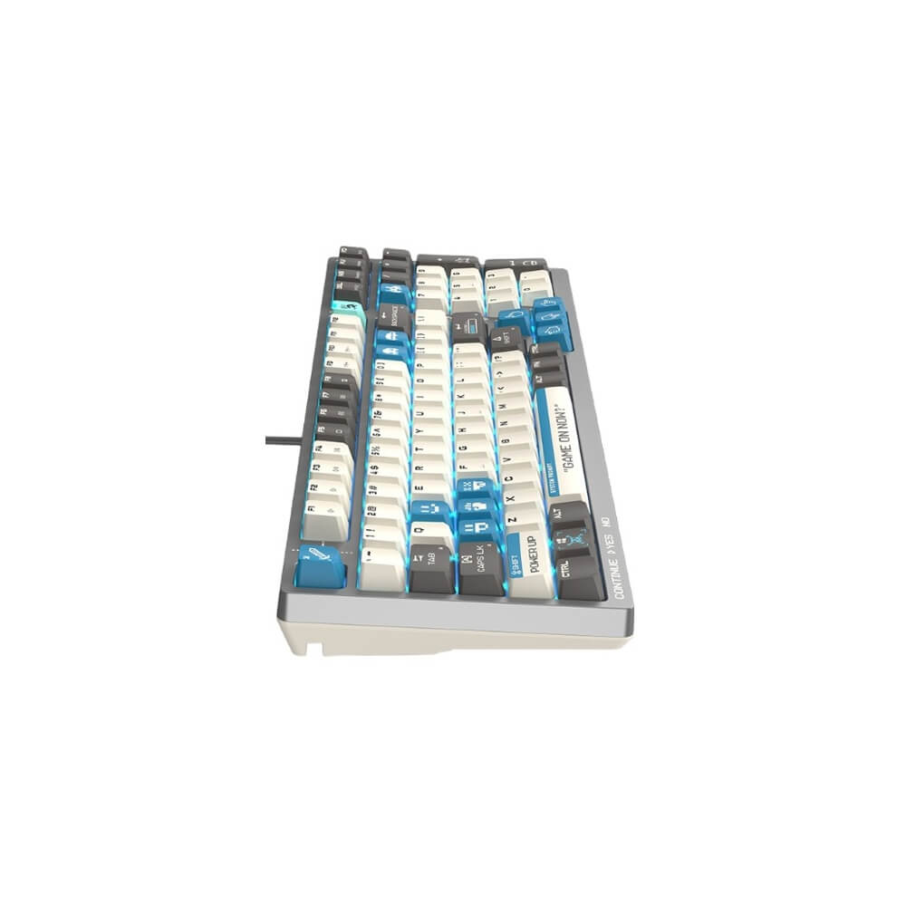 კლავიატურა A4tech Bloody S98, Wired, USB, Gaming Mechanical Keyboard, Pixels Blue
