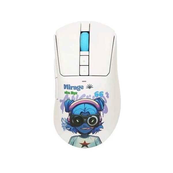 Gaming Mouse A4Tech Bloody R73 Ultra Duo, Wireless, Type-C, USB, White