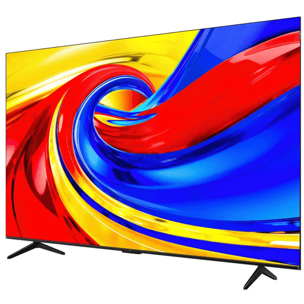 TV TCL 75T6D QLED, 75", 4K UHD, Smart TV, 120Hz, HDMI, USB, LAN, Bluetooth, WiFi, Black