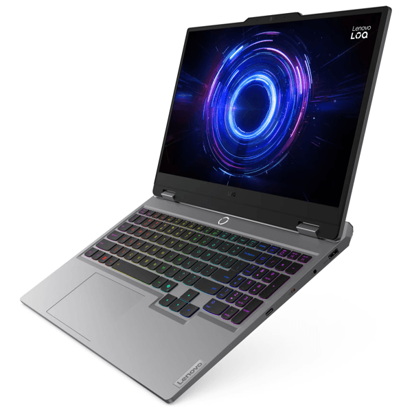 Notebook Lenovo 83JE01K5RK LOQ 15IRX10, 15.6", i7-13645HX, 24GB, 512GB SSD, RTX5060 8GB, W11H, Grey
