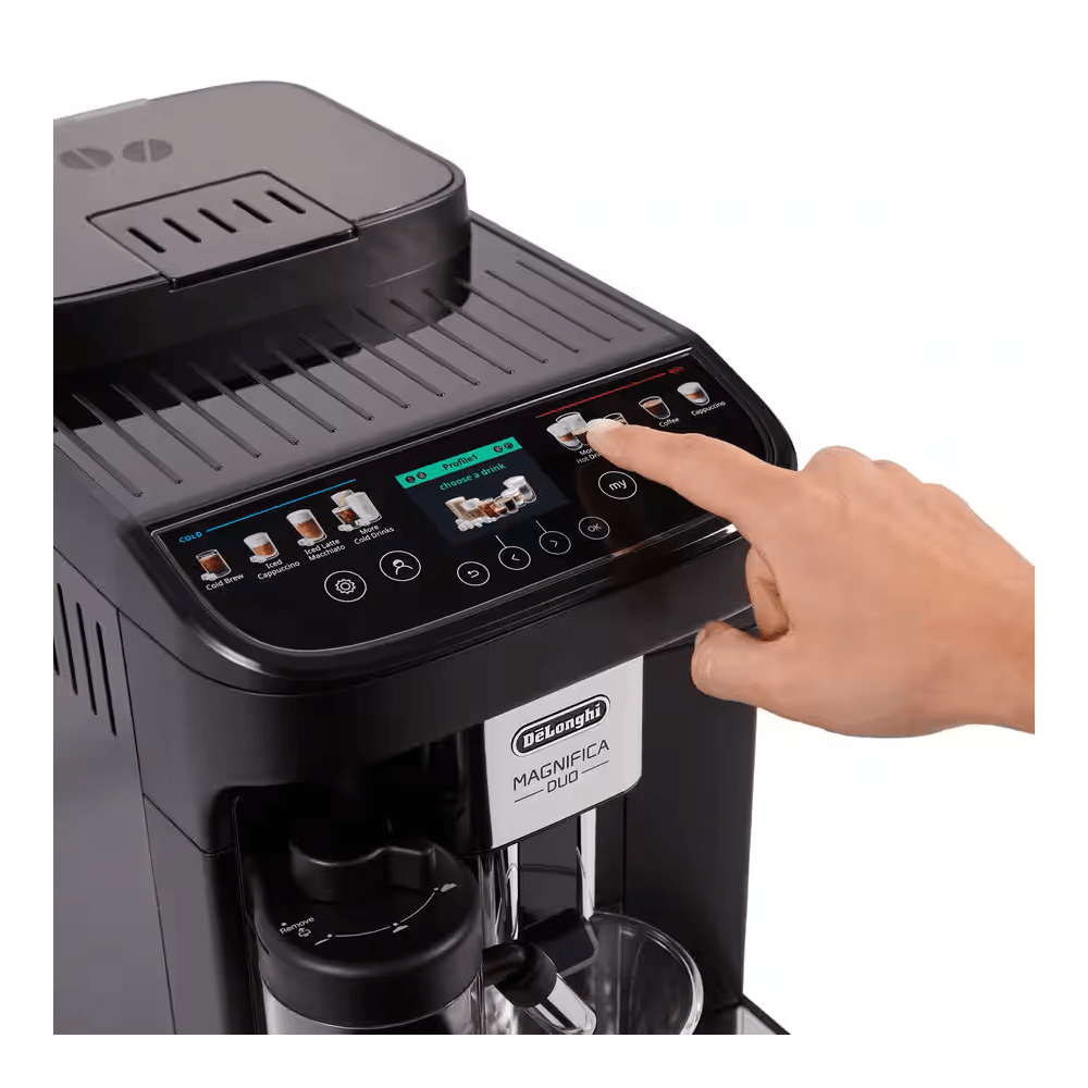 Coffee Machine DeLonghi ECAM330.80.BXB Magnifica Duo, 1450W, 1.9L, Black