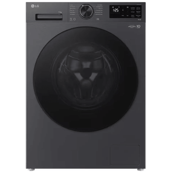 სარეცხი მანქანა LG F4X5EYPY6.AEBQME3, 11Kg, 1400Rpm, Washing Machine, Black