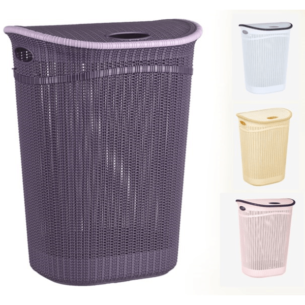 Laundry Basket Irak Plastik PLAST ART FLEXY LA-150, 52L