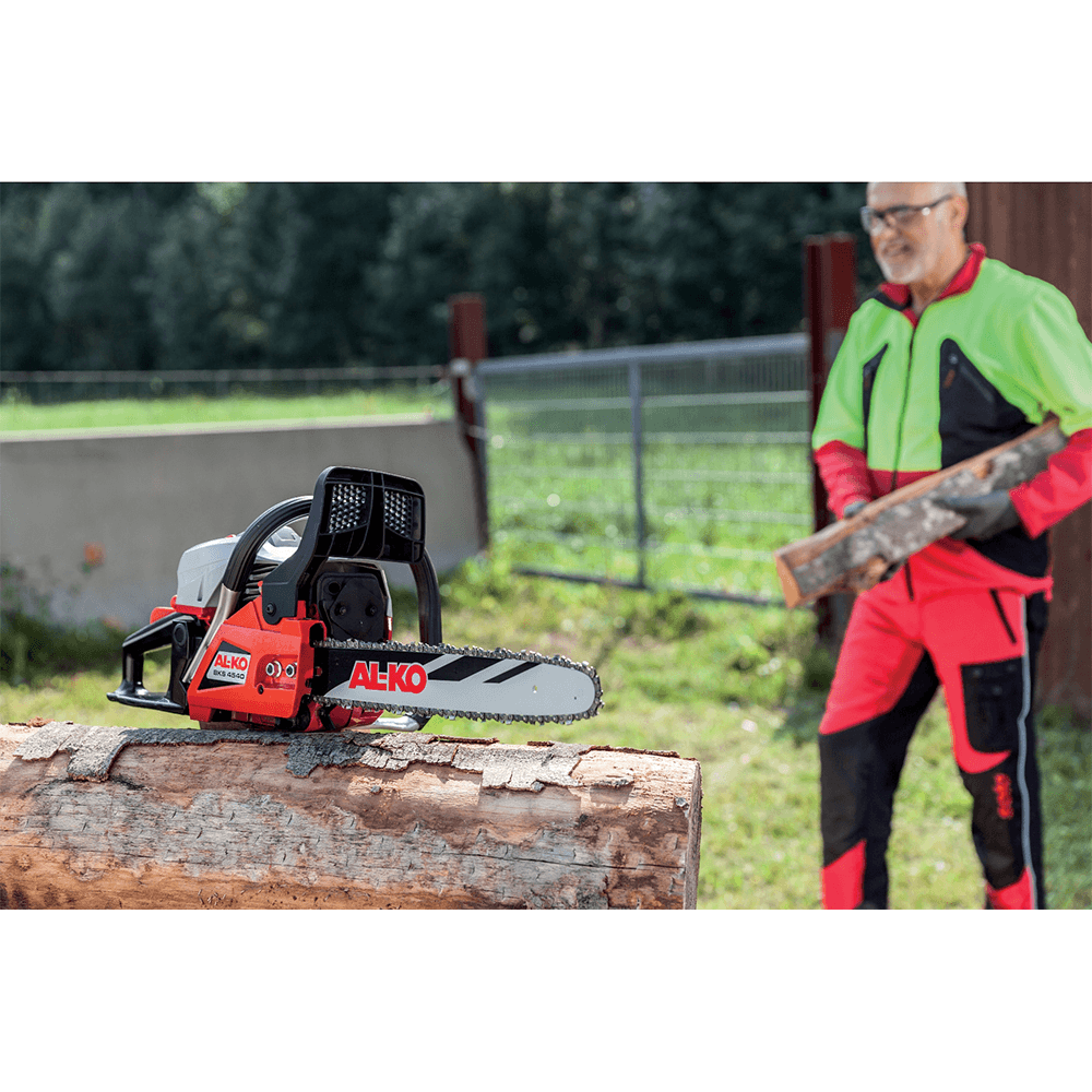 ჯაჭვური ბენზოხერხი Al-Ko Premium BKS 4540, 1700W, Petrol Chainsaw, Red