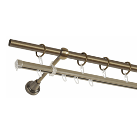 Metal Cornice Delfa СМ-2491/180/1Ш, 180cm, Gold
