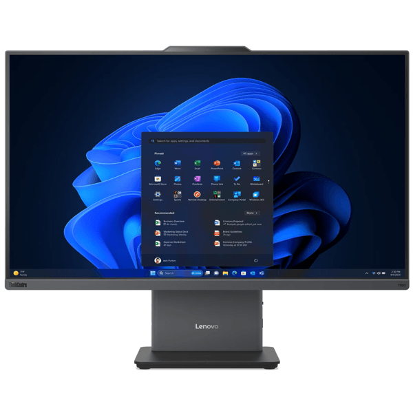 All In One Computer Lenovo 13F90021GW ThinkCentre neo 55a 24 Gen 6, 23.8", Ryzen 7-250, 16GB, 512GB SSD, Integrated, Grey