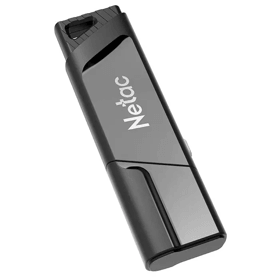 Flash Memory Netac NT03U336S-128G-32BK U336, 128GB, USB3.2, Black