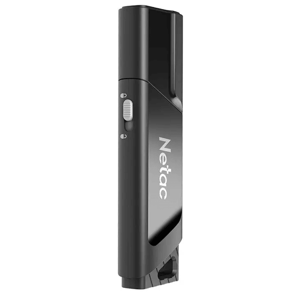 Flash Memory Netac NT03U336S-128G-32BK U336, 128GB, USB3.2, Black