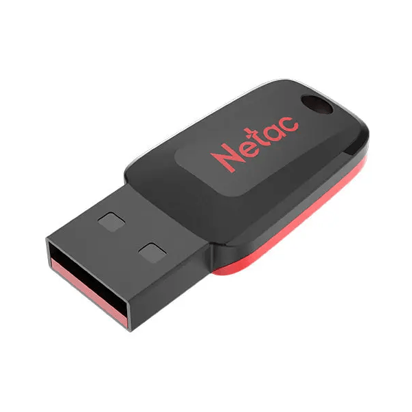 Flash Memory Netac NT03U197N-032G-20BK U197, 32GB, USB2.0, Black/Red