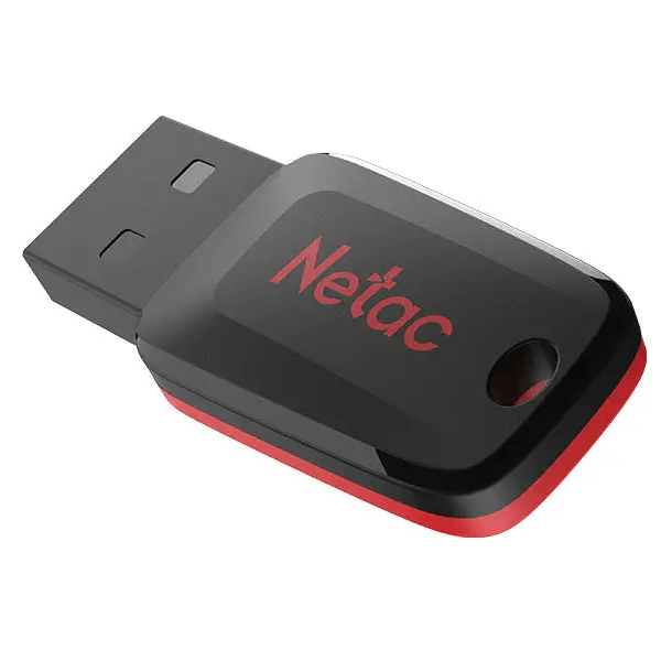 Flash Memory Netac NT03U197N-032G-20BK U197, 32GB, USB2.0, Black/Red