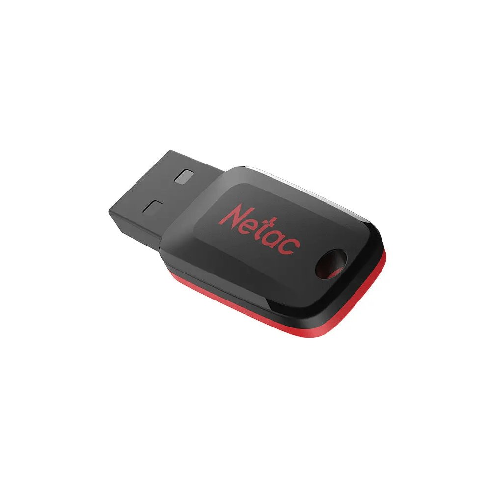 Flash Memory Netac NT03U197N-032G-20BK U197, 32GB, USB2.0, Black/Red