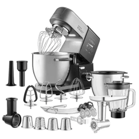 Food Processor Sencor STM 8970 Paul 3, 1800W, 6.7L, Black/Silver