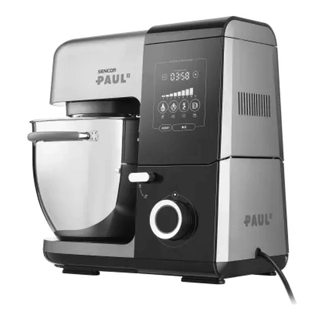 სამზარეულოს კომბაინი Sencor STM 8970 Paul 3, 1800W, 6.7L, Food Processor, Black/Silver