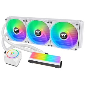 თხევადი გაგრილება Thermaltake CL-W331-PL12WT-A Floe RC360, 120mm, 1500Rpm, Liquid Cooling, White
