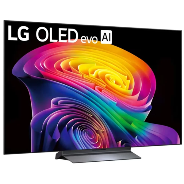 TV LG OLED55C6RLA.AMCN OLED EVO AI, 55", 4K UHD, Smart TV, 120Hz, USB, HDMI, LAN, BT, WIFI, Black