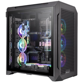 ქეისი Thermaltake CA-1X7-00F1WN-00 CTE C750 Air, Computer Case, MidT, Mini-ITX, Micro-ATX, ATX, E-ATX, 2×USB-A 3.0, Type-C 3.2, Audio, Microphone, Black