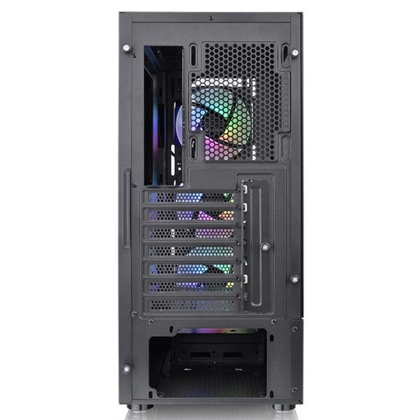 ქეისი Thermaltake CA-1X3-00M1WN-00 View 200 TG, Computer Case, MidT, Mini-ITX, Micro-ATX, ATX, 2×USB 3.0, AUDIO, Black