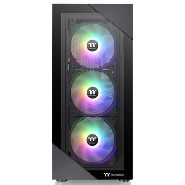 ქეისი Thermaltake CA-1X3-00M1WN-00 View 200 TG, Computer Case, MidT, Mini-ITX, Micro-ATX, ATX, 2×USB 3.0, AUDIO, Black
