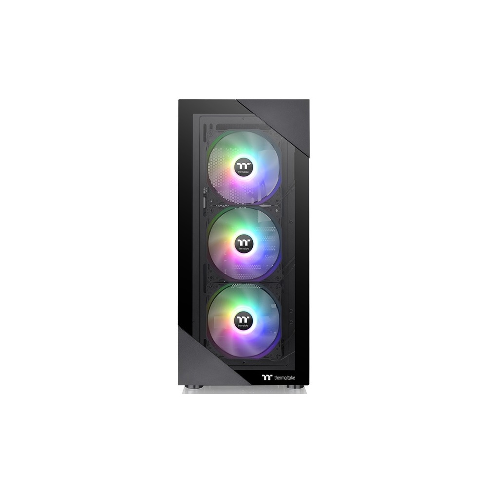 ქეისი Thermaltake CA-1X3-00M1WN-00 View 200 TG, Computer Case, MidT, Mini-ITX, Micro-ATX, ATX, 2×USB 3.0, AUDIO, Black