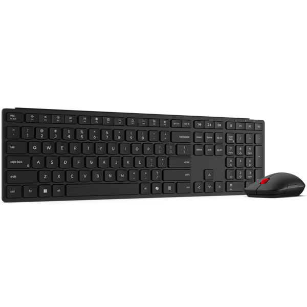 კლავიატურა+მაუსი Lenovo 4X31S04838, Wireless, Bluetooth, USB, Keyboard And Mouse, Black
