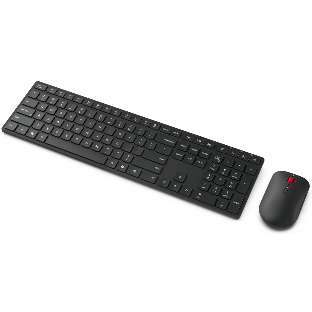 კლავიატურა+მაუსი Lenovo 4X31S04838, Wireless, Bluetooth, USB, Keyboard And Mouse, Black