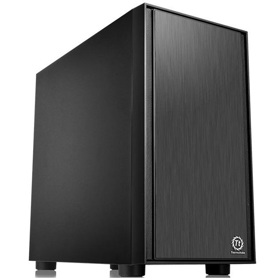 ქეისი Thermaltake CA-1J1-00S1NN-00 Versa H17, MiniT, Computer Case, Micro-ATX, Mini-ITX, USB 3.0, 2×USB 2.0, Audio, Black
